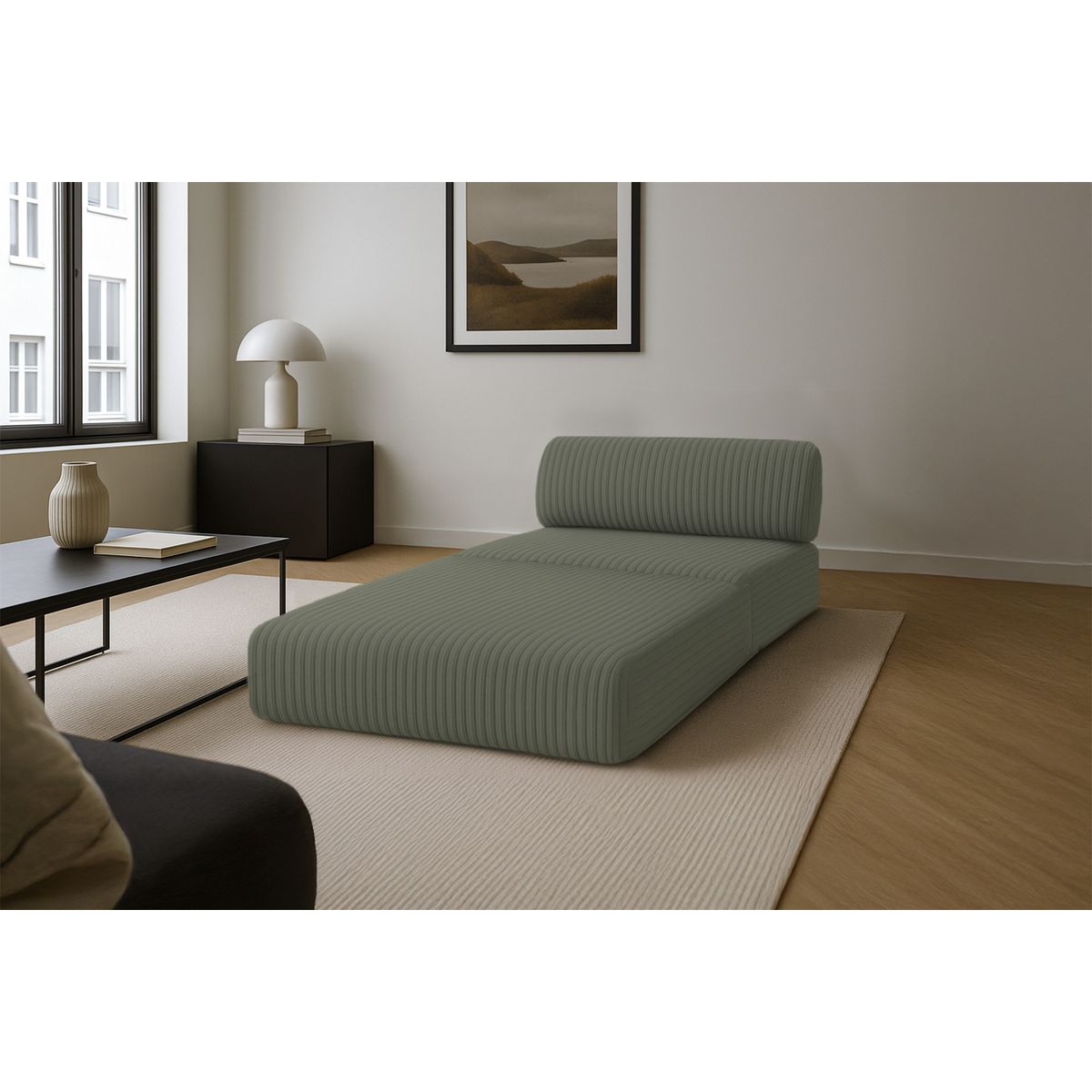 Fauteuil Tilia - Velours Côtelé XL