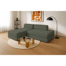 Canapé D'Angle Tilia - 5 Places - Velours Côtelé Xl