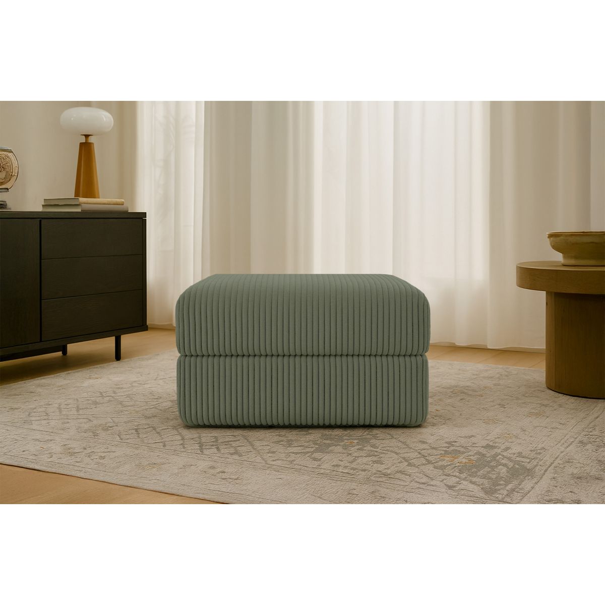Pouf Tilia - Velours Côtelé XL