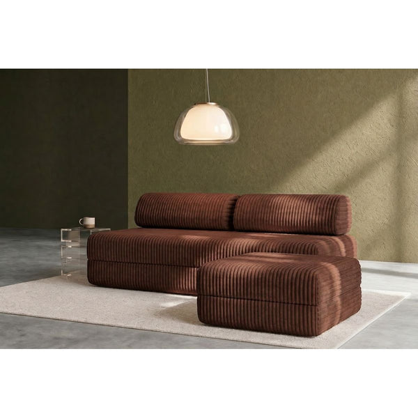 Pouf Tilia - Velours Côtelé XL
