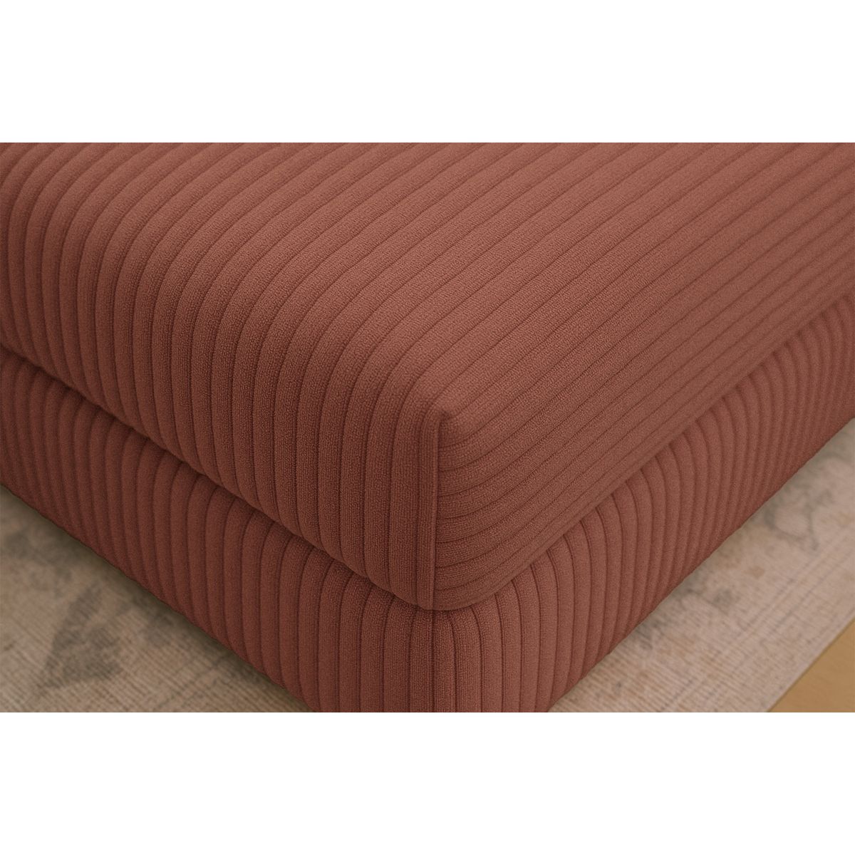 Pouf Tilia - Velours Côtelé XL
