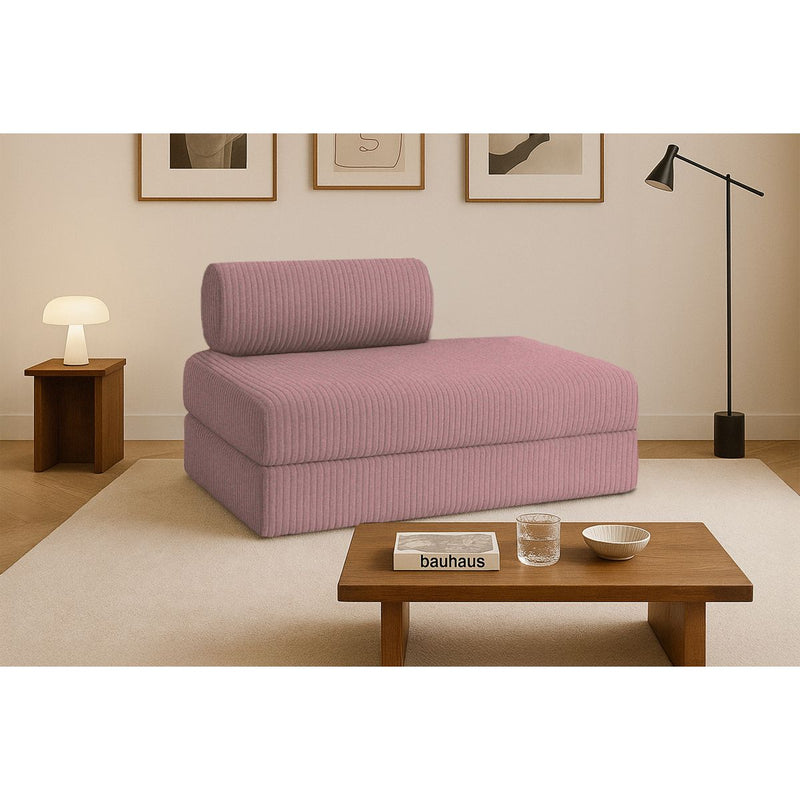 Canapé Droit Tilia - 2 Places - Velours Côtelé Xl