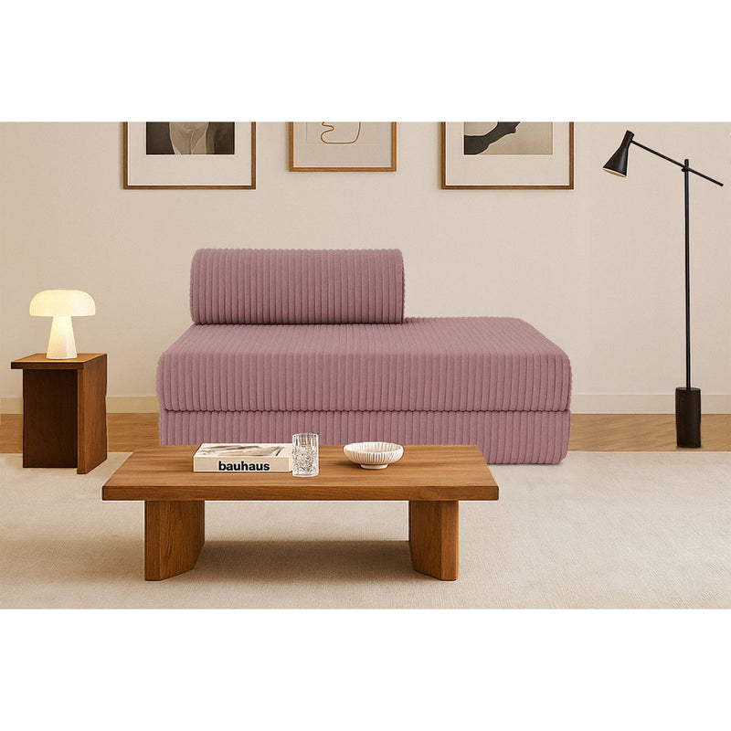 Canapé Droit Tilia - 2 Places - Velours Côtelé Xl