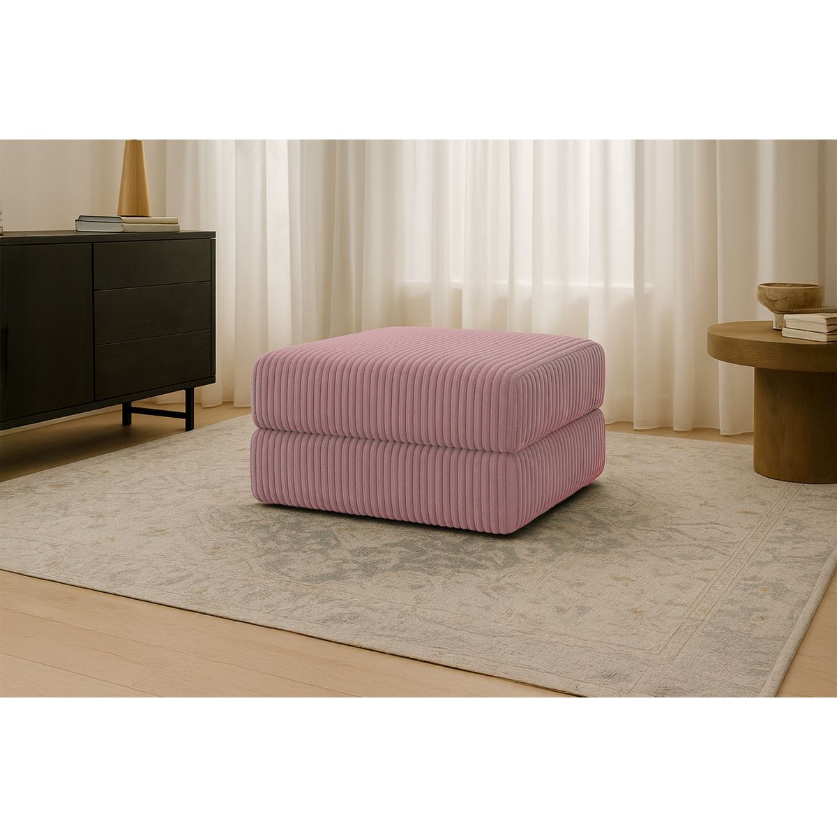 Pouf Tilia - Velours Côtelé XL