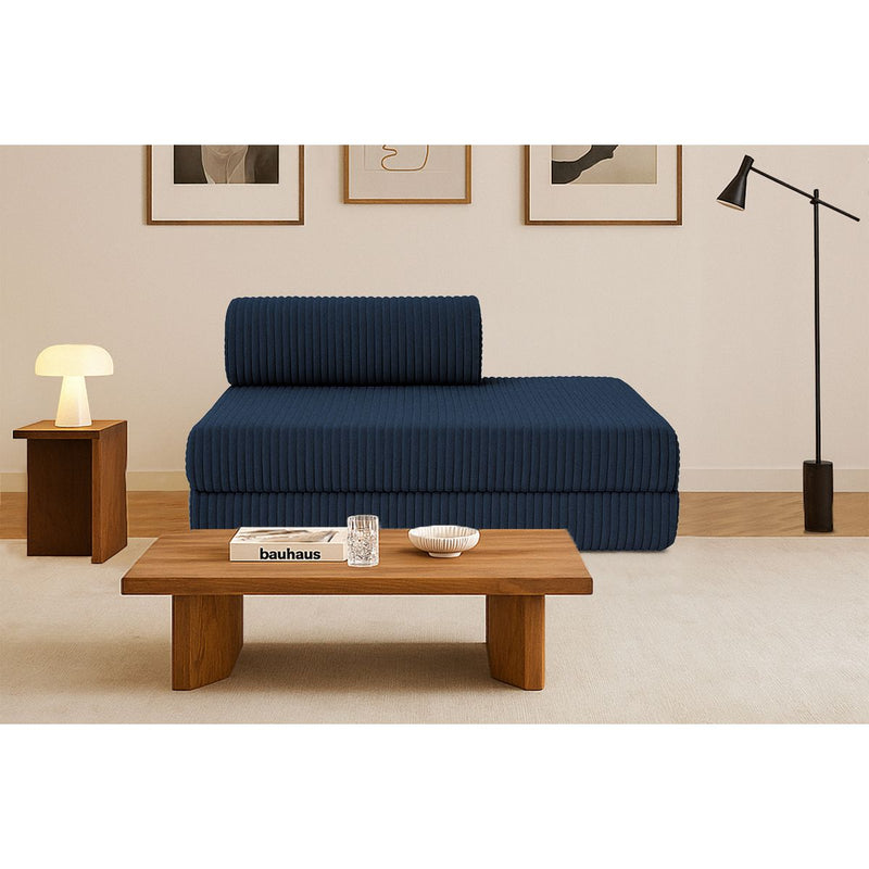 Canapé Droit Tilia - 2 Places - Velours Côtelé Xl