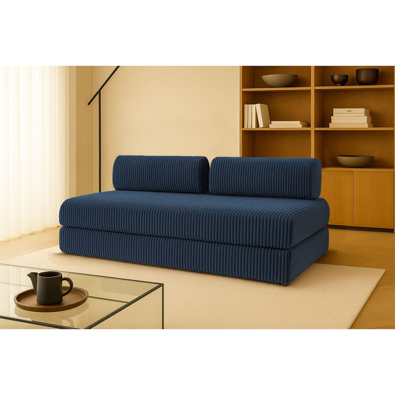 Canapé Droit Tilia - 3 Places - Velours Côtelé Xl