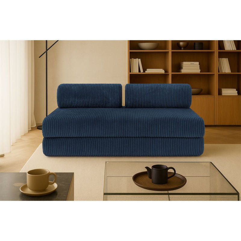 Canapé Droit Tilia - 3 Places - Velours Côtelé Xl