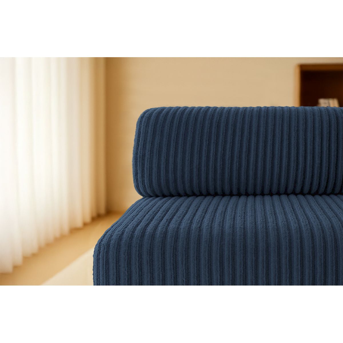 Fauteuil Tilia - Velours Côtelé XL