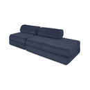 Canapé Droit Tilia - 3 Places - Velours Côtelé Xl