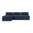 Canapé D'Angle Tilia - 6 Places - Velours Côtelé Xl