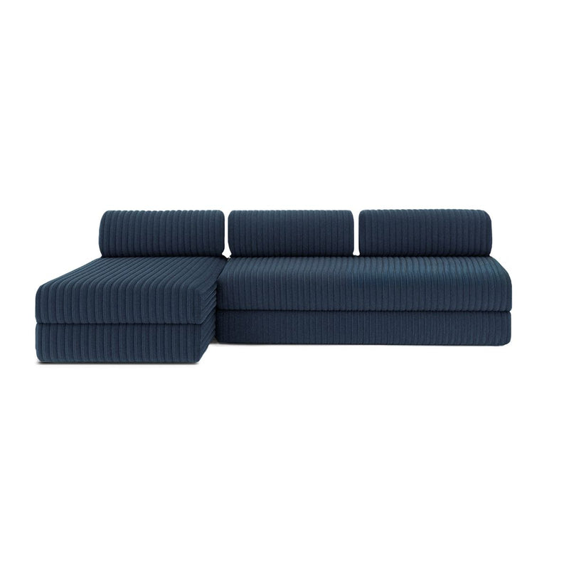 Canapé D'Angle Tilia - 6 Places - Velours Côtelé Xl