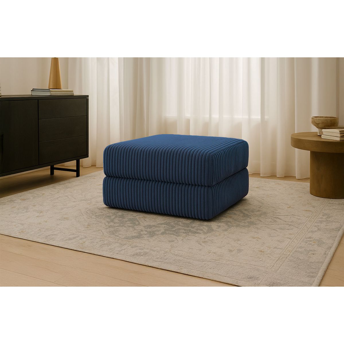 Pouf Tilia - Velours Côtelé XL