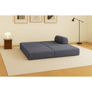 Canapé Droit Tilia - 2 Places - Velours Côtelé Xl