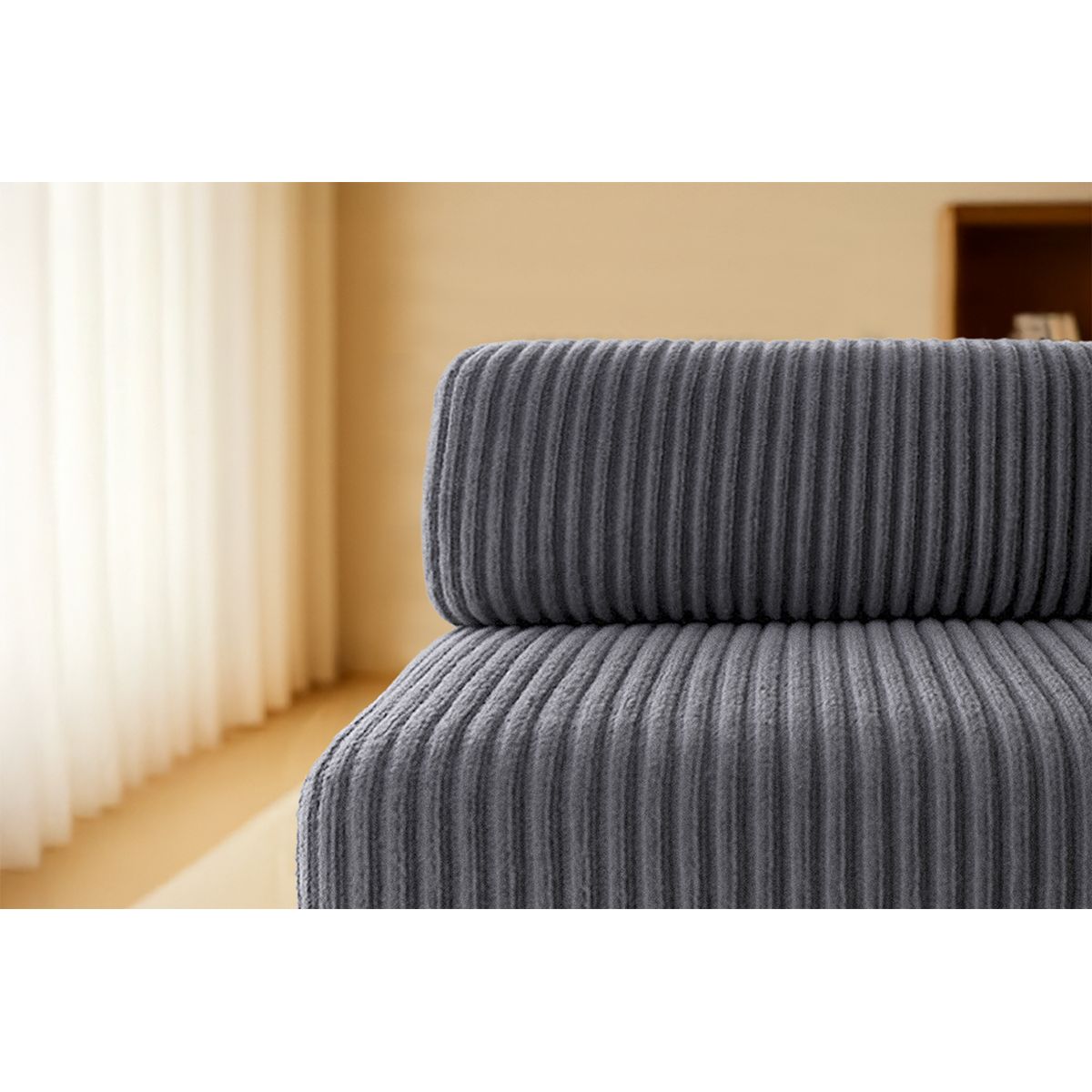 Fauteuil Tilia - Velours Côtelé XL