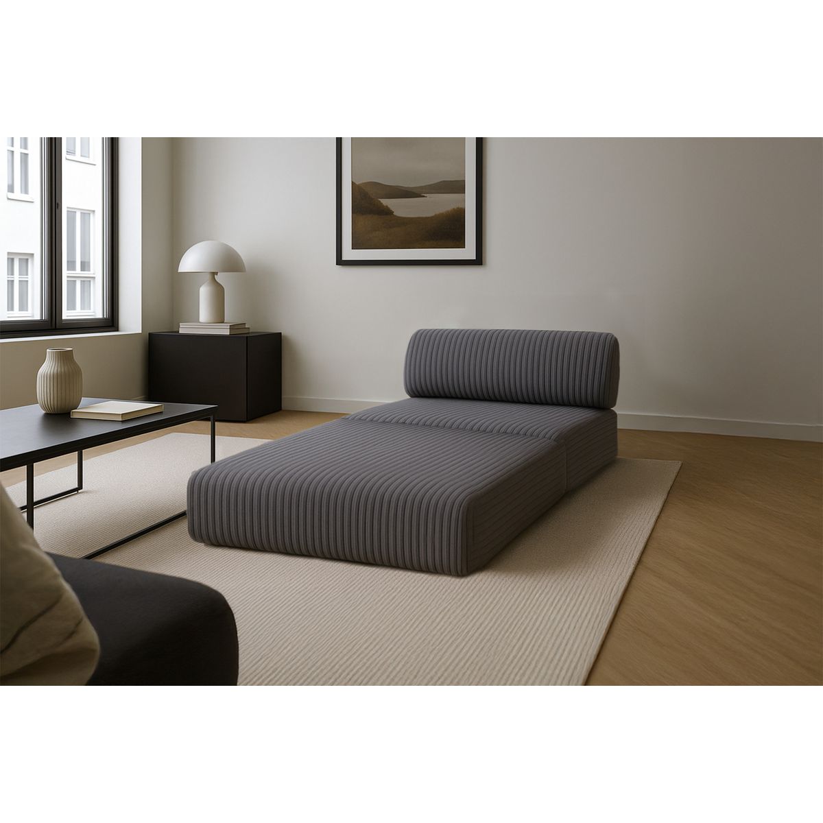 Fauteuil Tilia - Velours Côtelé XL