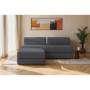 Canapé D'Angle Tilia - 4 Places - Velours Côtelé Xl