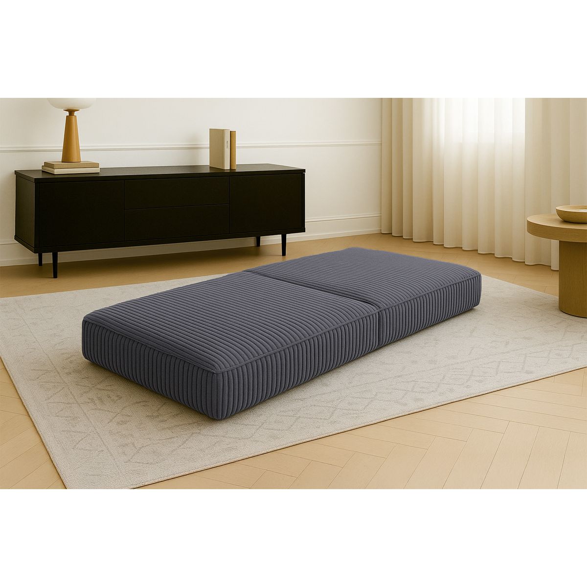Pouf Tilia - Velours Côtelé XL
