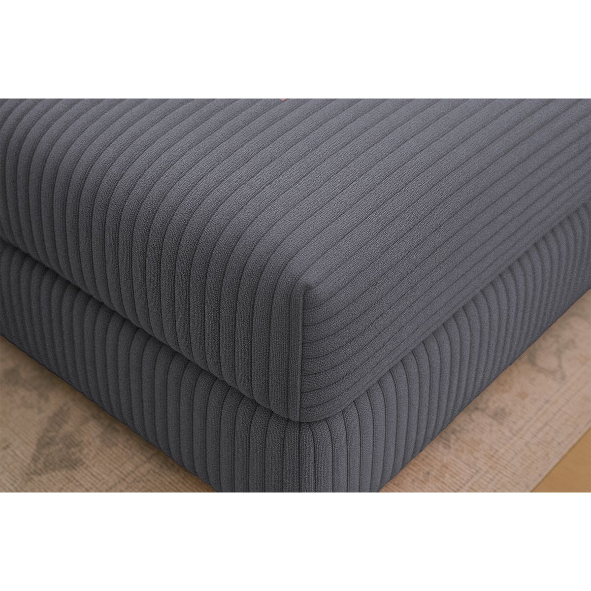 Pouf Tilia - Velours Côtelé XL