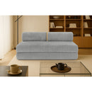 Canapé Droit Tilia - 3 Places - Velours Côtelé Xl