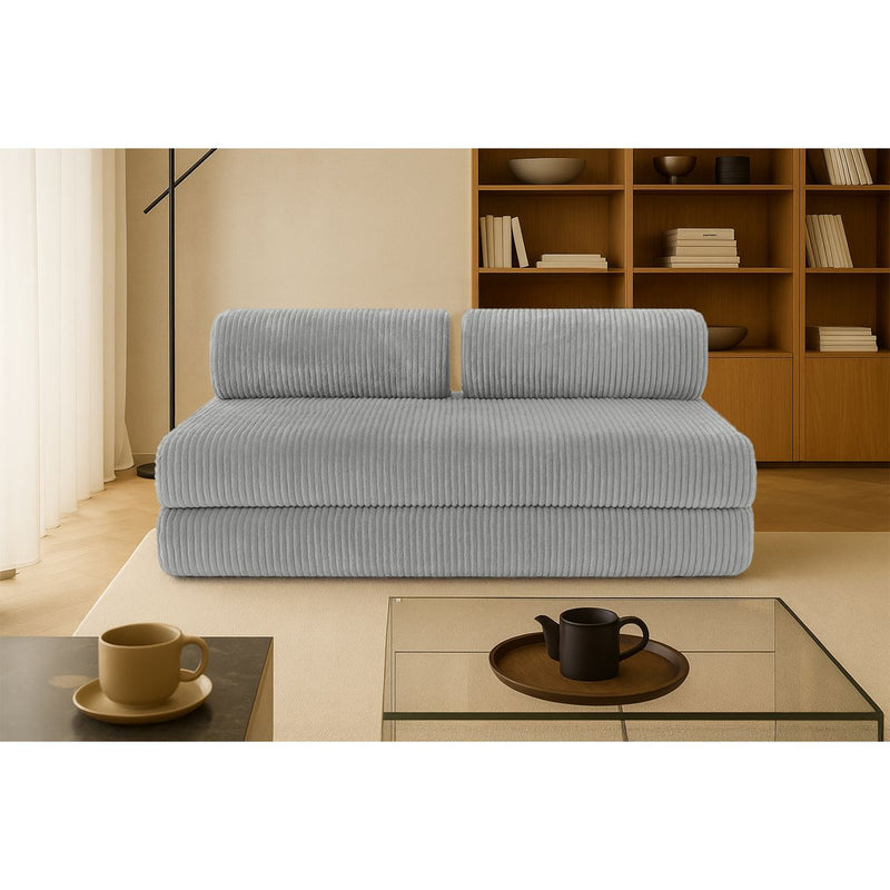 Canapé Droit Tilia - 3 Places - Velours Côtelé Xl