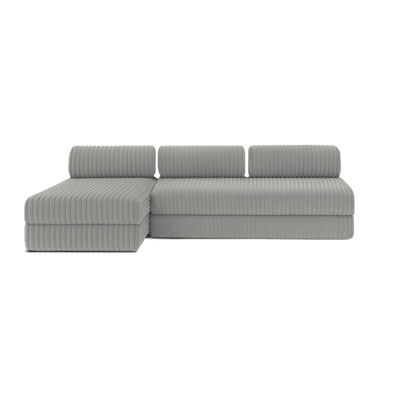 Canapé D'Angle Tilia - 6 Places - Velours Côtelé Xl