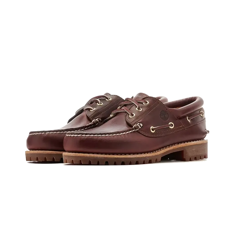 Timberland - Chaussures Boat Shoe Burgundy - Bordeaux