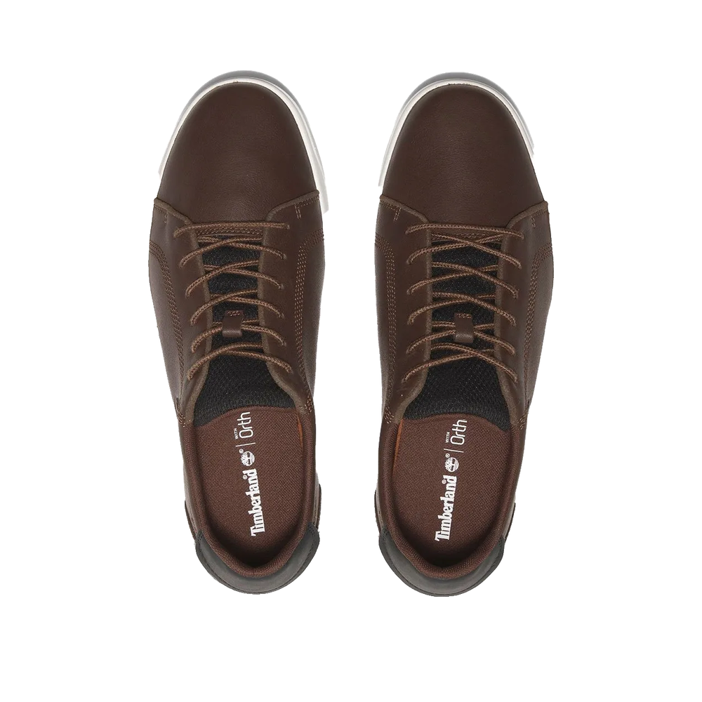 Timberland Seneca Bay Low - Sneakersy męskie Brązowe