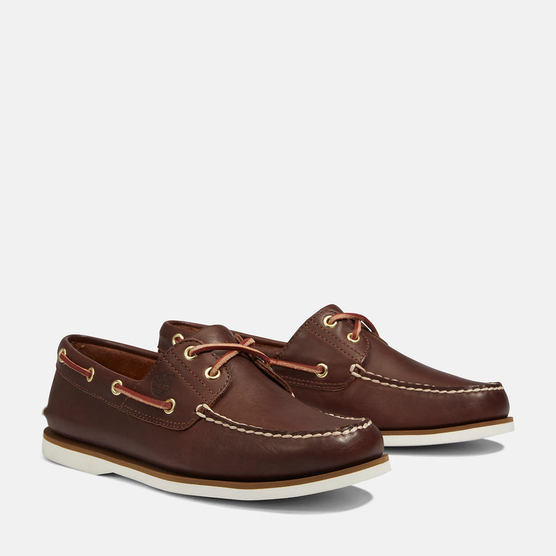 Dockside Classic 2 Eye Boat - Marron