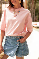 TINO Rose - T-Shirt Coeur
