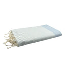 Fouta Nid d'Abeille Bleu ciel - 100 x 200 cm | Beach Towel