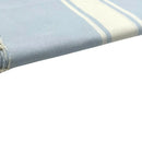 Fouta Tissage Plat Bleu ciel - 100 x 200 cm | Beach Towel