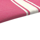 Fouta Tissage Plat Fuchsia - 100 x 200 cm | Beach Towel