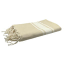 Fouta Tissage Plat Sahara - 100 x 200 cm | Beach Towel