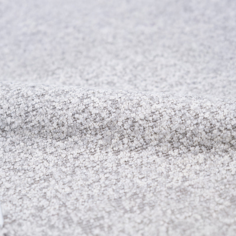 tissu boucle gris clair chine rocking chair lenny