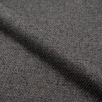 Karl - Lot De 2 Chaises Pour Îlot Central En Tissu Chiné Gris Foncé