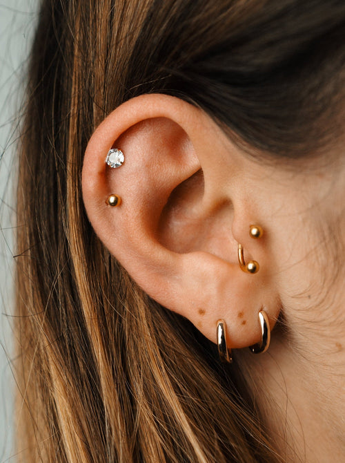 Piercing Titane Pansy