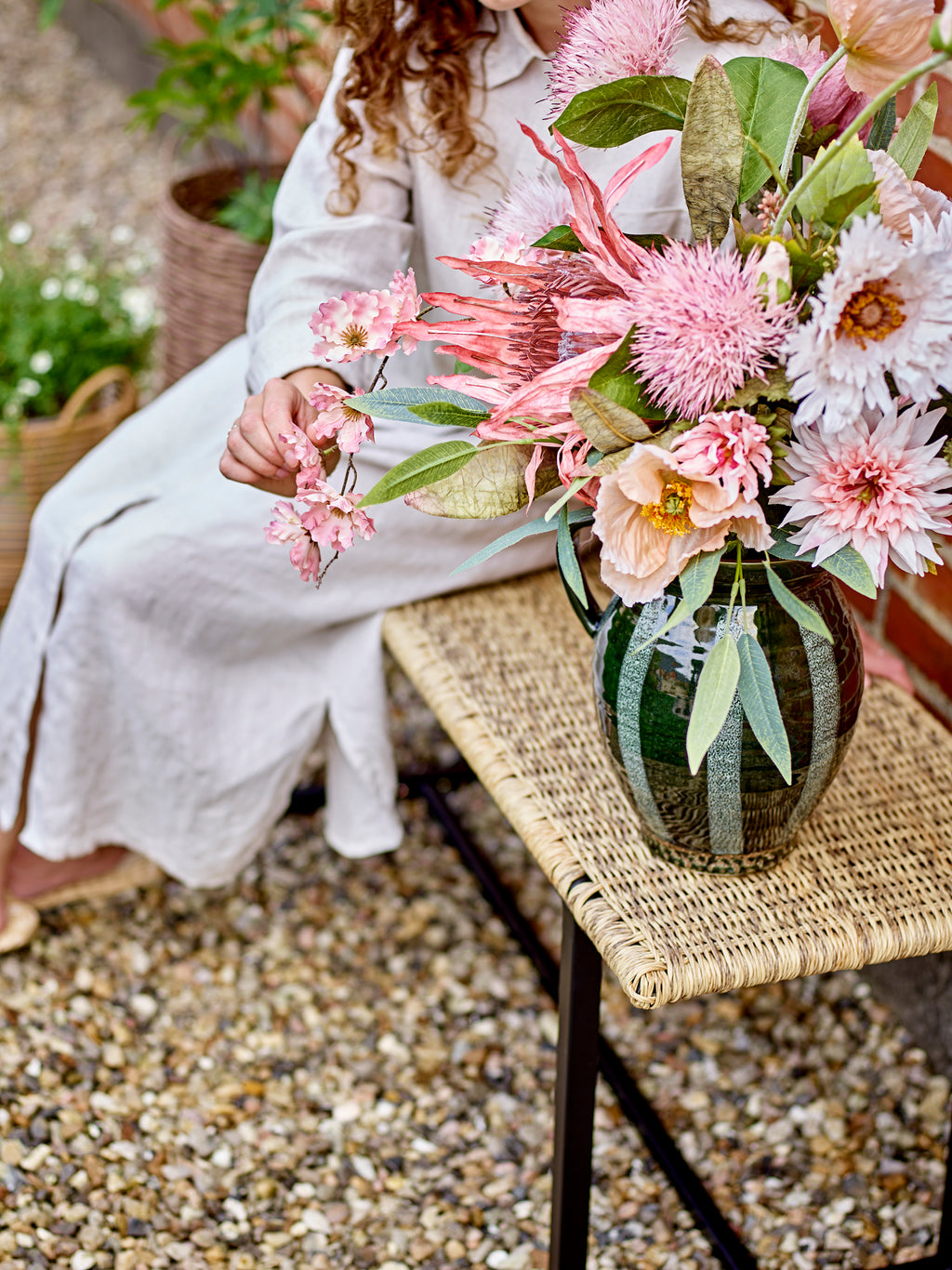 Adilly - Bench - Natural - Polyrattan