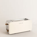 Toast Retro - Tostadora grande con ranura ancha - Blanco roto