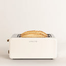 Toast Retro - Tostadora grande con ranura ancha - Blanco roto