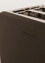 Toast Retro - Compact Wide-Slot Toaster - Black