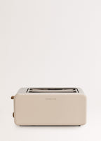 Retro Toast - Large Wide Slot Toaster - Sand