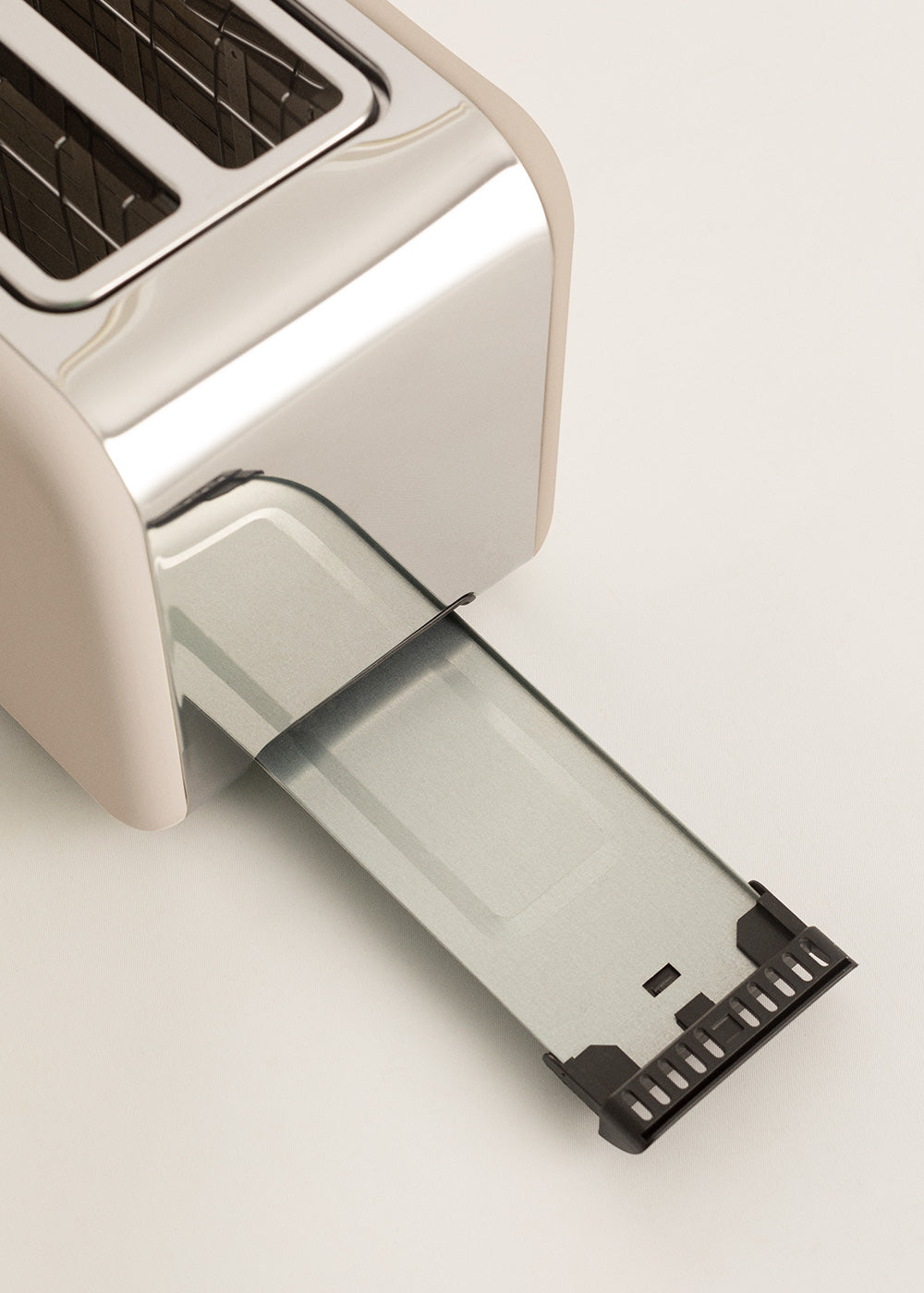 Retro Toast - Large Wide Slot Toaster - Sand