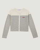 tolbiac cardigan 'amour'#color_ivory-navy