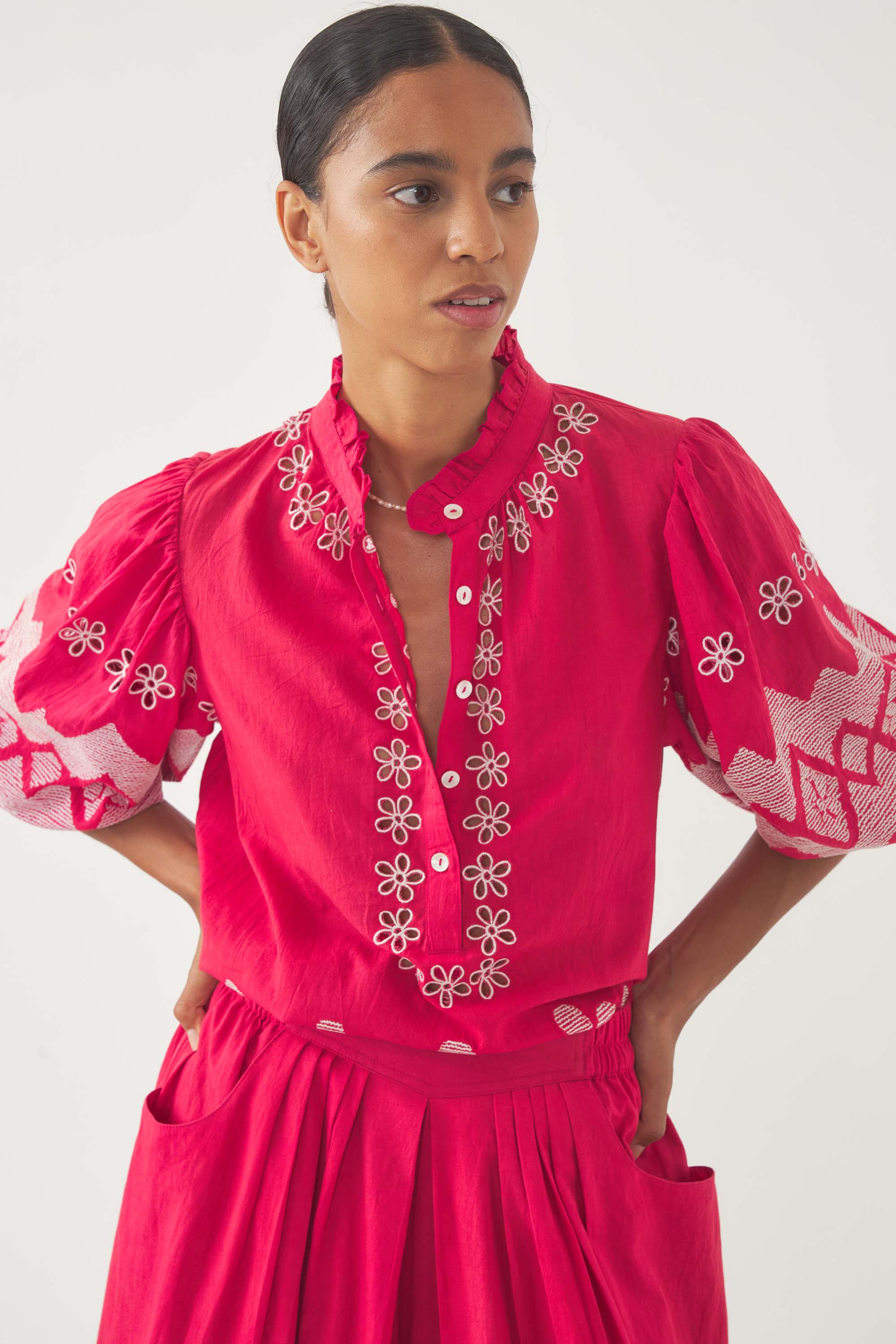 Blouse Tolede - Pastèque