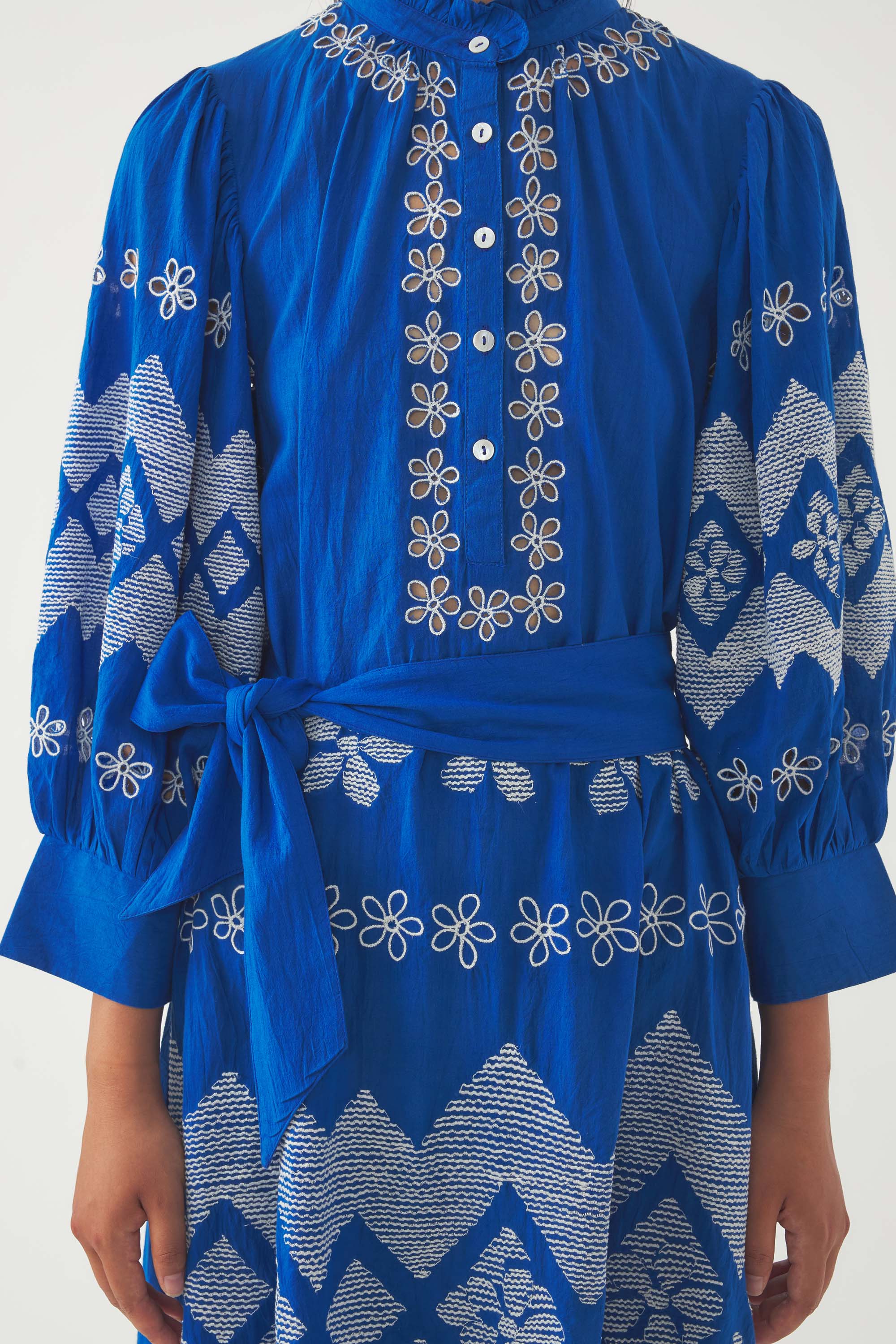 Robe Longue Tolede - Bleu