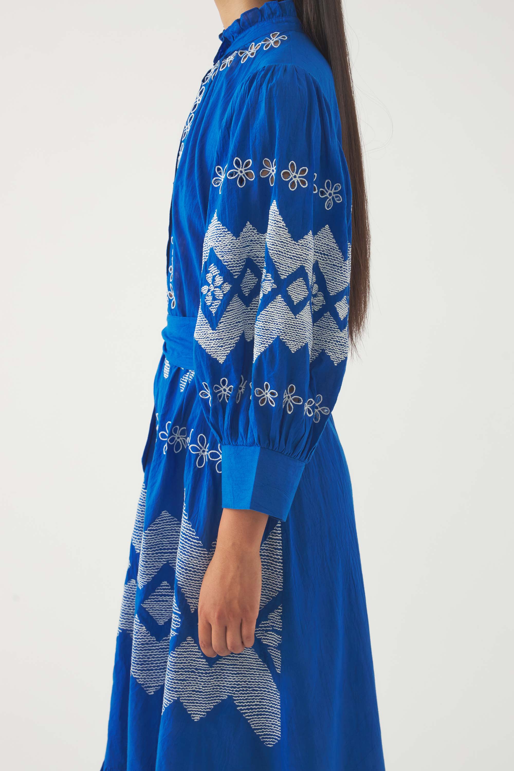 Robe Longue Tolede - Bleu