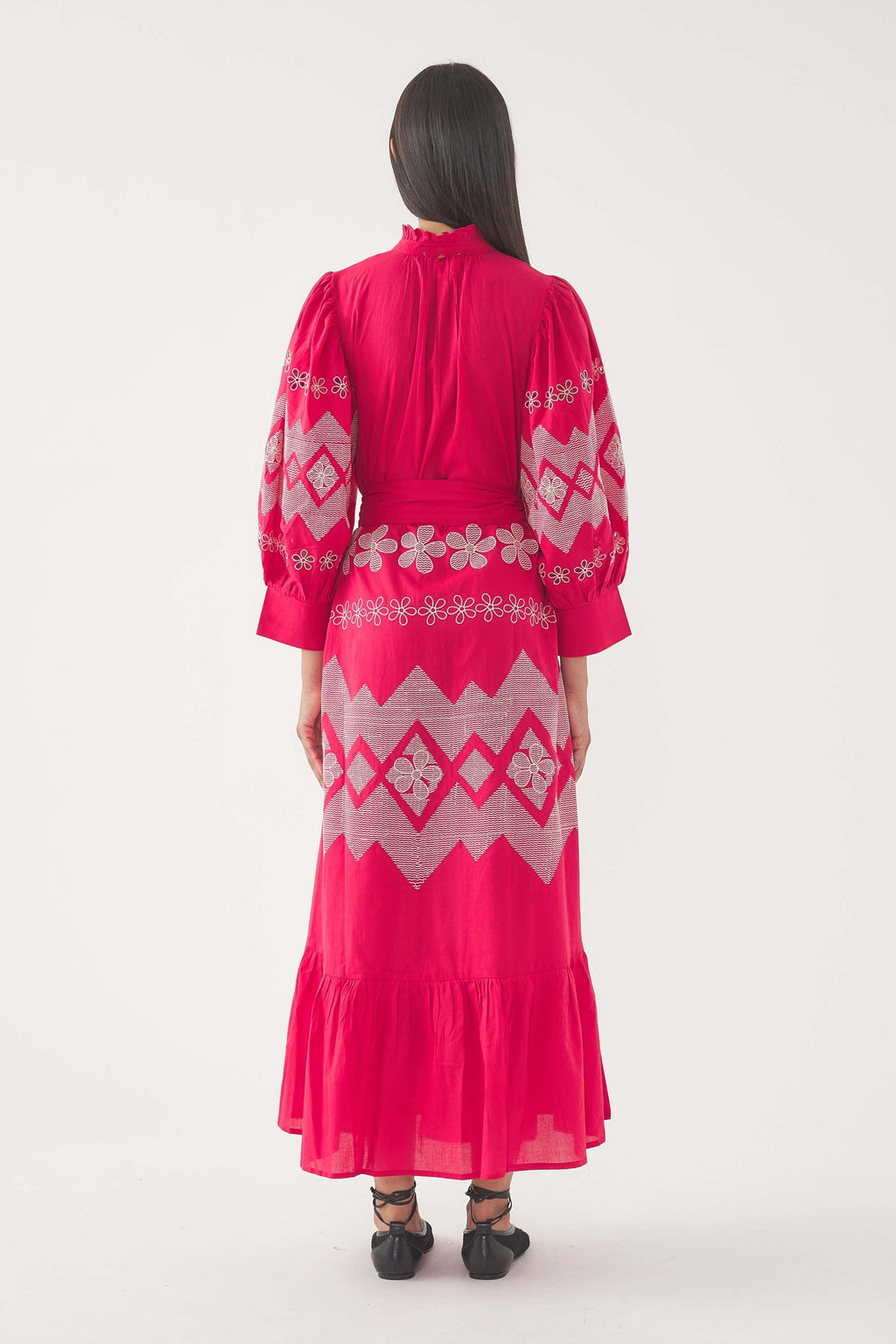 Robe Longue Tolede - Pastèque