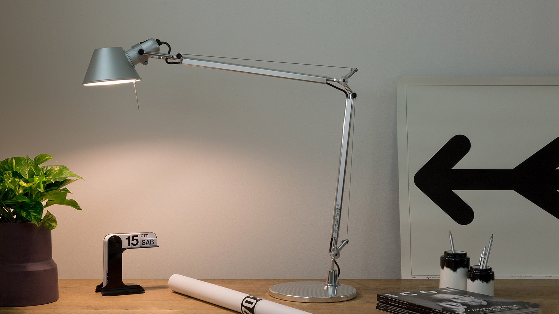 Desk Lamp - Tolomeo Micro - Aluminum