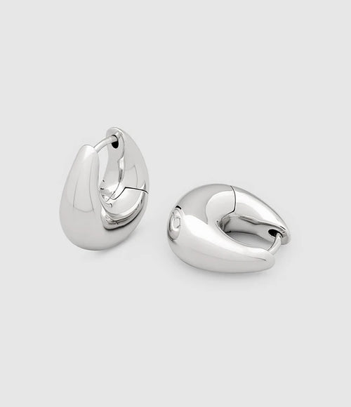 Tom Wood - Boucles D'Oreilles Bao S Argent - Unisexe