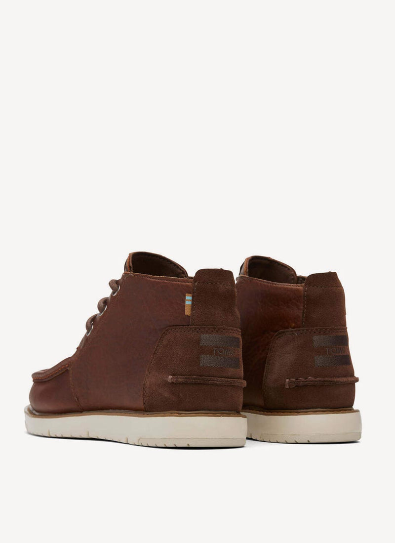 Toms - Boots Navi Moc Chukka Waterproof Peanut - Peanut Brown - Homme